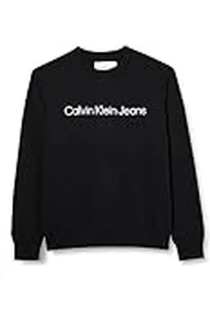 Calvin Klein Jeans Heren Core Instit Logo Sweatshirt, ., XXS