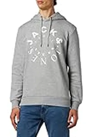 JACK & JONES Jjwarrior Sweat Hood Ub Hoodie voor heren, , M