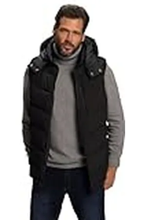 JP 1880 Heren, DownTouch wattering, capuchon gewatteerd vest, , 3XL, , 3XL