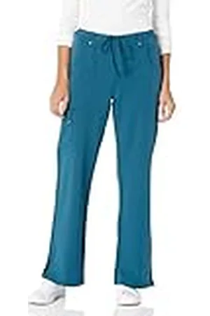 Dickies Xtreme Stretchbroek voor dames, uitlopende pijpen met trekkoord, , L/Klein