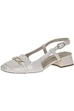 Caprice Leren slingback-loafer voor dames, kleine hak, , 37.5 EU