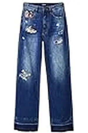Desigual Dames Xenia, 5053 Denim Medium Wash Jeans, , 8
