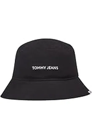 Tommy Hilfiger Dames lineaire logo emmer hoed hoeden, , één maat, , Eén Maat