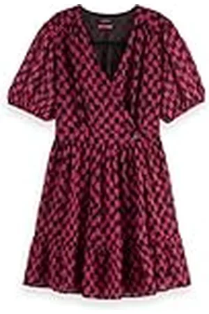 Scotch&Soda Mini-wrap voor dames, casual jurk, , 34