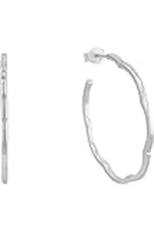 Amor Creoles 925 Sterling Zilveren Dames Oorbellen, 2,5 cm, , Wordt Geleverd In Sieradendoosje, 2028688