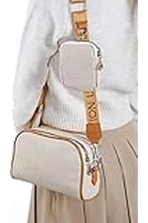 Piccola Lala MAMDMRA100158, schoudertas, voor dames, crèmekleurig, 14 x 22 cm