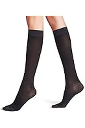 Falke Dames Kniekousen Energize 50 DEN W Kh halfdoorzichtig met compressie 1 paar, , 41-42