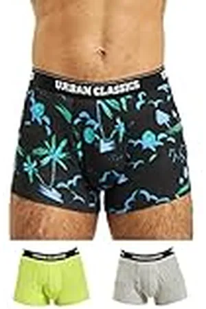 Urban classics Heren boxershorts Snowman Christmas Boxer, 3-pack kerstonderbroeken voor mannen, maten S - 5XL, , M