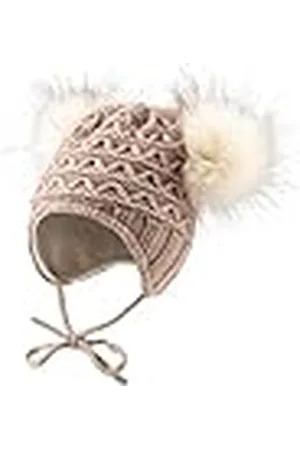 Sterntaler Gebreide pomponmuts