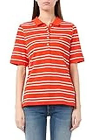 GANT SLIM STRIPE SHIELD SS PIQUE POLO, , XS