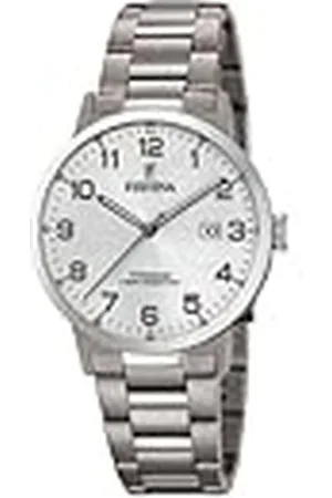 Festina Unisex volwassenen analoog kwarts horloge met titanium armband F20435/1, , armband