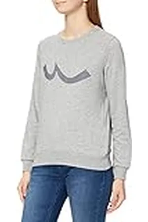 LTB Jeans Dames Nofeda Trui, Grey Gold Lurex 12523, XXL