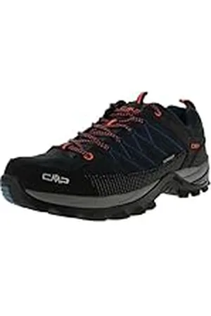CMP Rigel Lage Trekkingschoenen WP Heren Maat 45 27NM b.blue-flash oranje