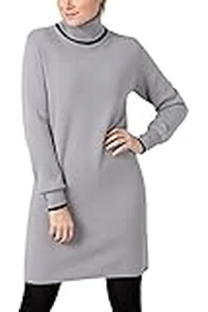 Timezone Dames tultelneck gebreide jurk casual jurk, , L