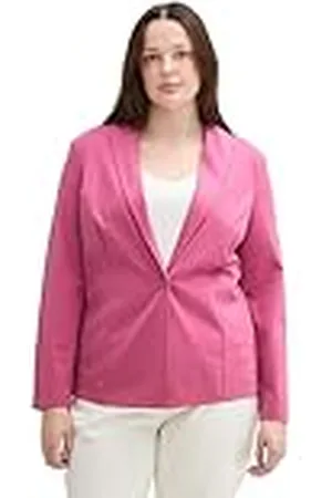 TOM TAILOR Dames Plussize Blazer, , 50/Grote Maten