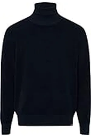 Brax Heren Style Brian Cotton Structure, Moderne Easy Rip Blue Planet Pullover , XL