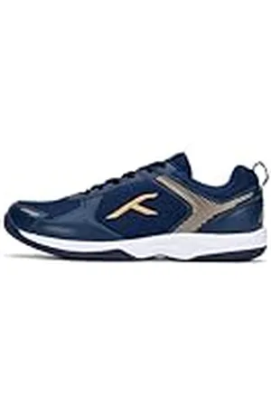 Hundred Court Star Non-Marking Professional Badminton Shoes for Mens | X-Cushion Protection | Suitable for Indoor Tennis/Squash/Table Tennis/Basketball & Padel
