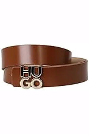 HUGO BOSS HU-GO_Sta-G_Sz35 damesriem, middenbruin, maat 85, , 85