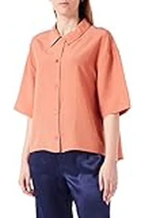 Triumph Vrouwen Boyfriend MyWear Boxy Shirt Pyjamabopje, Sugar Almond, 42, , 42