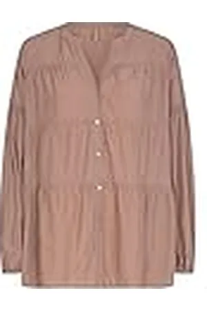 soyaconcept Dames Sc-Pelican Loose Fitted Button Blouse Tuniek Shirt