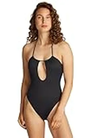 Calvin Klein Dames Plunge ONE Piece - RP KW0KW02725 Plunge badpak, , M, , M