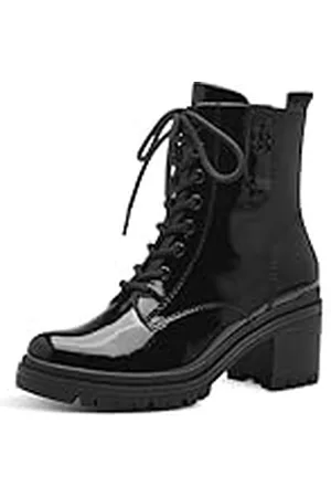 QS by s.Oliver Dames Lace Boot Flat 5-25223-43 Enkellaarsjes, , 39 EU