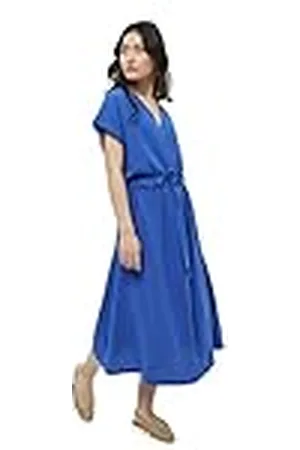 Minus Midi-jurk voor dames, 1530 Regatta Blauw, 36