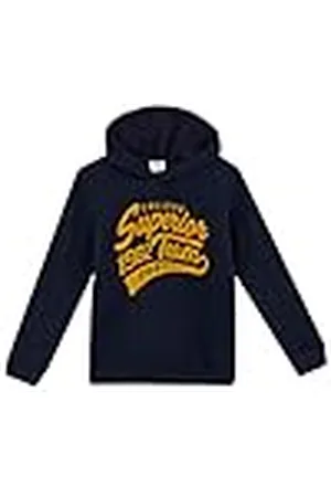 DeFacto Sweatshirt met capuchon voor jongens, Donkerblauw, 7-9 jaar