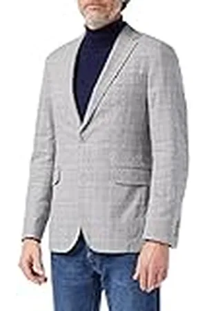 Hackett Strch Grey Slub Hpsack Herenjas, , 38 NL