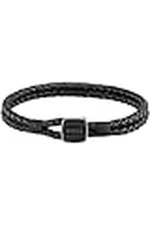 HUGO BOSS Sieraden Heren SEAL Collection Armband verkrijgbaar in of bruin, Medium, Roestvrij staal, Geen edelsteen