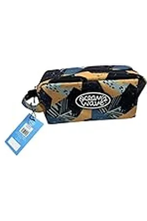 Ocean´s Wave Toilettas voor grote voorwerpen - Afmetingen 10 x 23 x 12 cm - Toilettas voor op reis met 1 ritssluiting, 2 vakken en handvat aan de zijkant - Uniseks design, , Okuda
