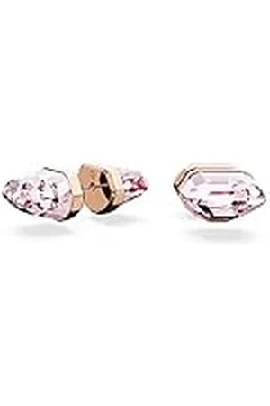 Swarovski Lucent Oorknopjes, Roze, Roségoudkleurige toplaag