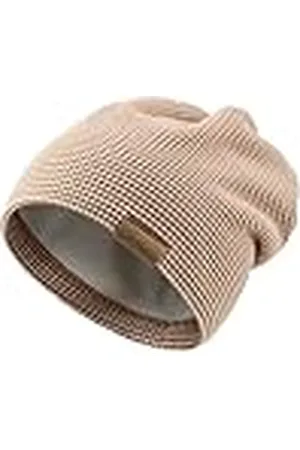 Sterntaler Beanie met streep, uniseks kindermuts van zacht microfleece, , 45
