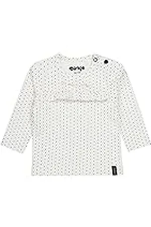 Dirkje Baby meisje newborn shirt met roesels off white, , 0 Maand