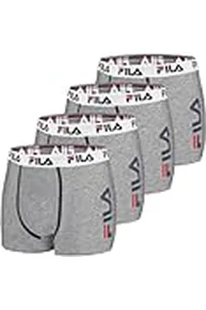 Fila Boxershorts voor heren, katoen, ademend, stretch (4 stuks), maat M, , M