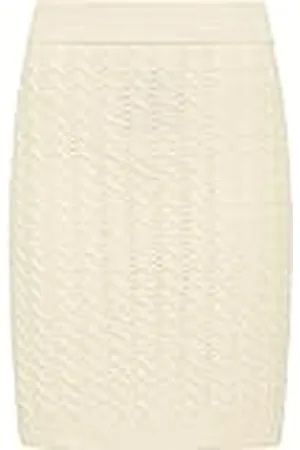 Faina Gebreide rok voor dames, , XS-S