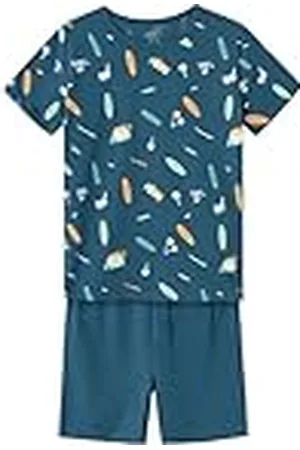 NAME IT Nkmnightset Ss Majolica Surf Noos pyjama voor jongens, , 86-92