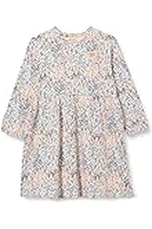Noppies Kids Meisjesjurk Parsons lange mouwen all-over print kinderjurk, , 98 cm