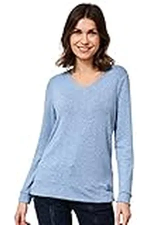 CECIL Dames B318774 shirt met lange mouwen, , M, , M