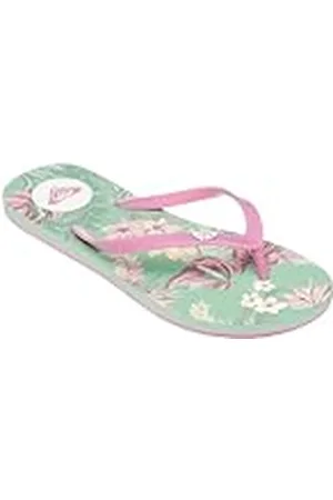 Roxy The Sea Damessandalen, groen/roze, 37 EU, , 37 EU