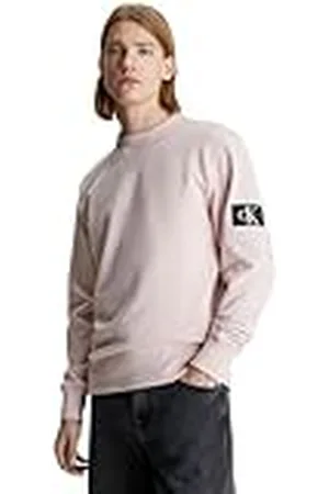 Calvin Klein Jeans heren Sweatshirts Badge Crew Neck J30j323426, , S