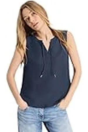 CECIL Linen_LI/CV Solid Top voor dames, , XS