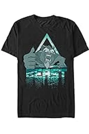 Disney Beauty & The Beast - BEAST Unisex Crew neck T-Shirt Black S