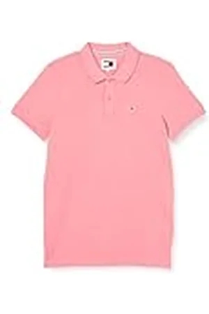 Tommy Hilfiger Heren TJM Slim Placket Polo EXT, Tickled Pink, 3XL, , 3XL grote maten tall