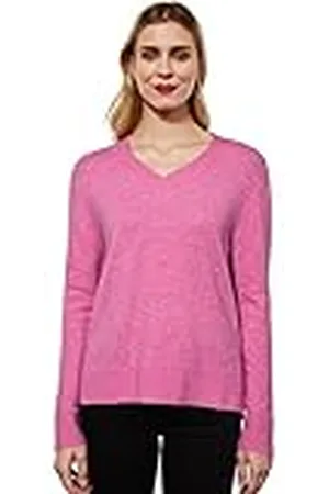 Street one Dames A301962 gebreide trui, roze crush melange, 38, , 38