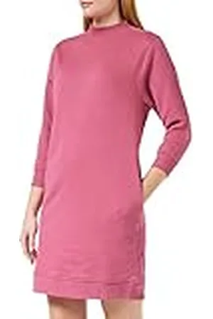 Tommy Hilfiger Regular Fleece Mock-Neck Korte Trui-jurk voor dames, , XXS