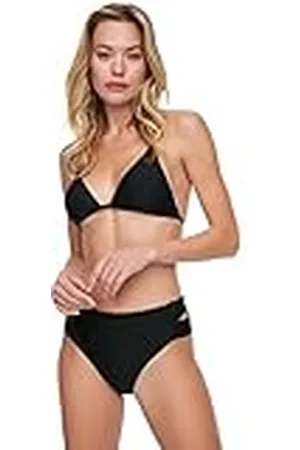 Trendyol Dames Macreme gedetailleerde hoge taille zes bikinibroekjes, , 42