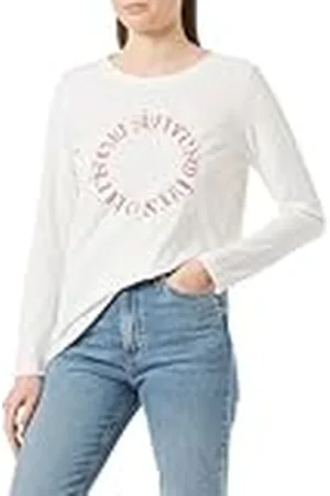 QS by s.Oliver Sales GmbH & Co. KG/ Damesshirt met lange mouwen met print, , 38