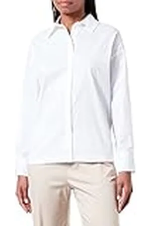 Benetton Shirt 51QRDQ02G, wit 101, L dames