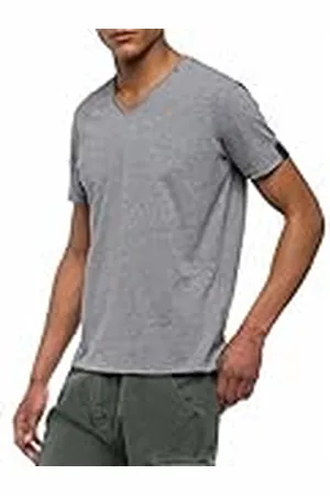 Replay Heren T-shirt met korte mouwen met V-hals, , XXL